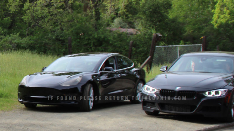Illustration for article titled Echa un vistazo al diseño final del Tesla Model 3 mucho antes de lo que deberías